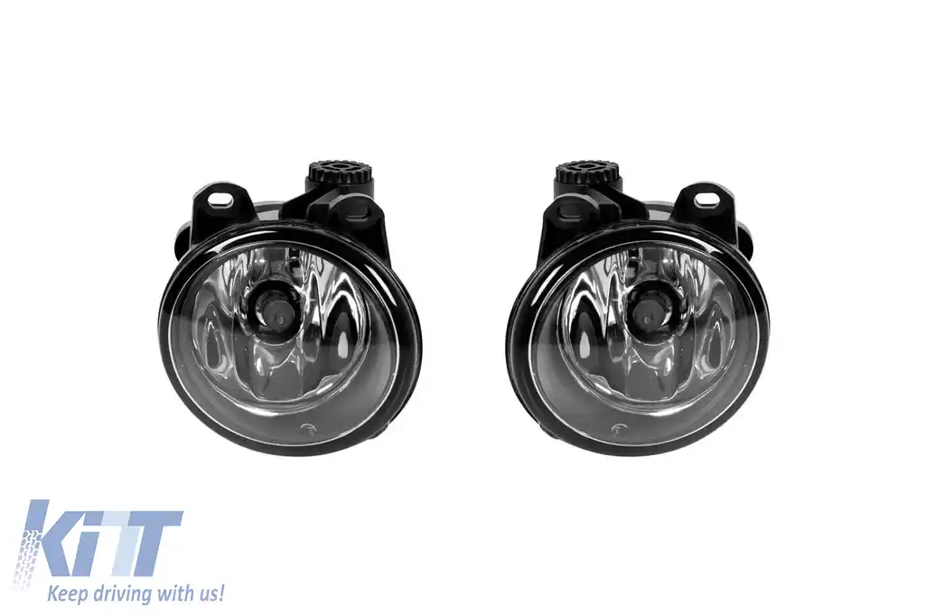 Kit de proiectoare M technik potrivit pentru BMW Seria 3 E92, E93 2007-2009, Seria 5 F10, F11 2010-2013 crom, stânga + dreapta