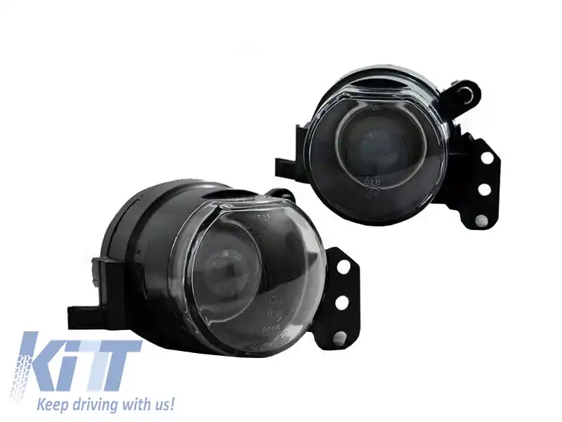Kit de proiectoare tip M5 potrivit pentru BMW Seria 5 E60, E61 2003-2010 crom, stânga + dreapta