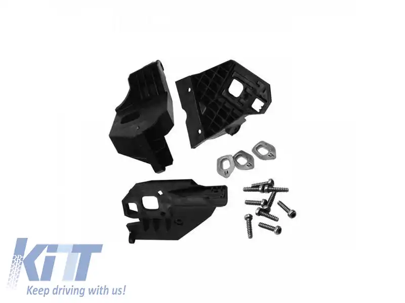 Kit de reparare a tapului far stâng, potrivit pentru Mercedes-Benz Clasa A W176 12-18, 3 piese-image-6324633