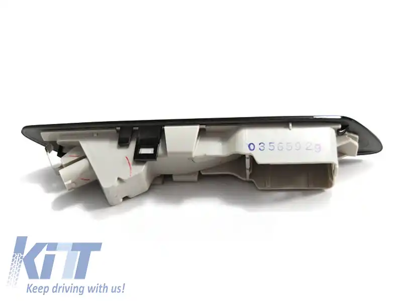 Kit de semnalizatoare LED laterale potrivit pentru BMW Seria 5 F10/F11 2010-2013 lac negru pentru versiunea fără camere laterale stânga + dreapta