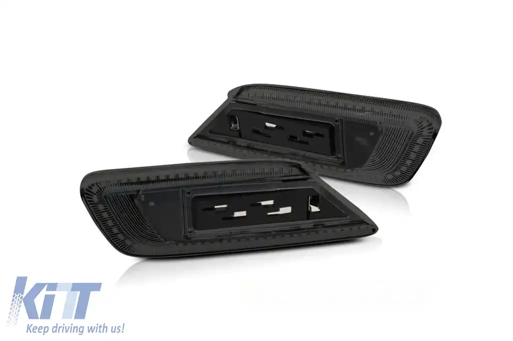 Kit de semnalizatoare LED laterale potrivit pentru Mini Clubman F54 2015-2019 cu bază neagră