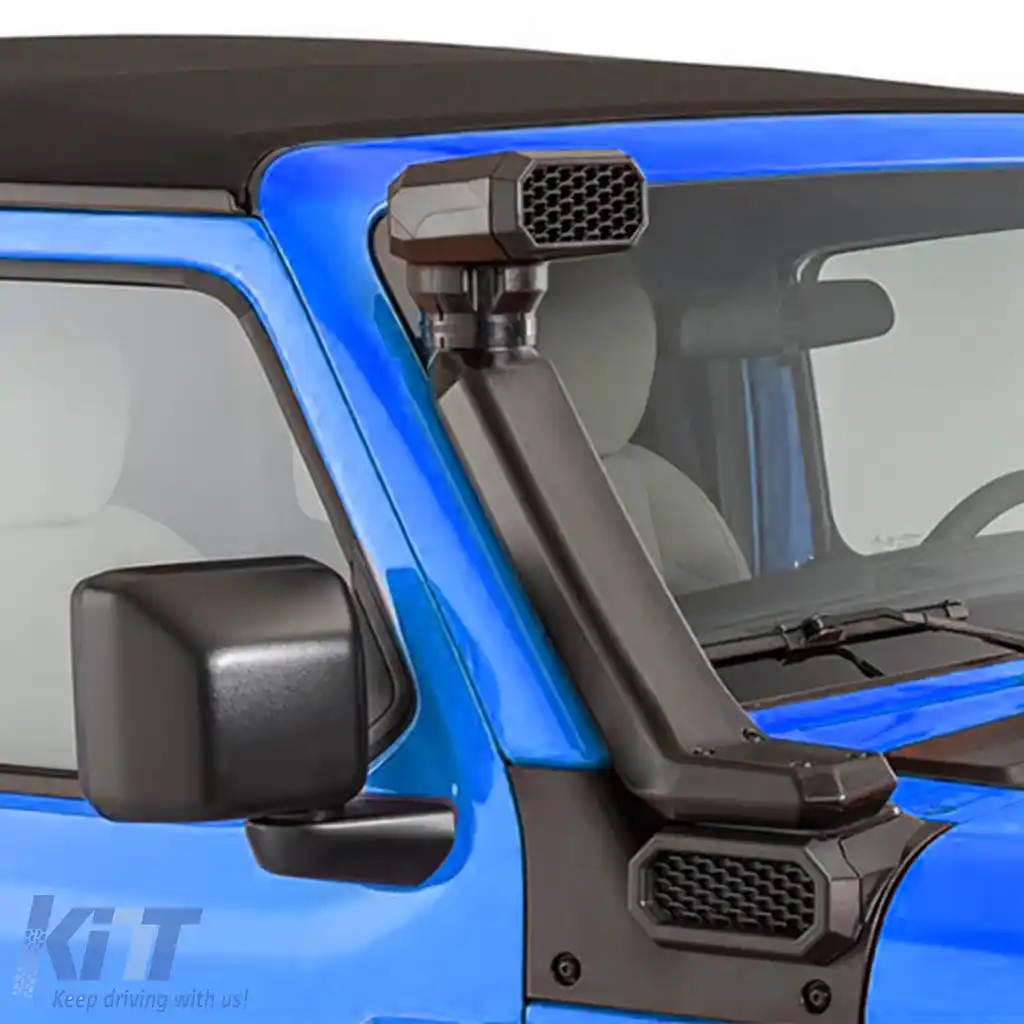 Kit de snorkel offroad scurt potrivit pentru Jeep Wrangler JL din 2018-image-6259172