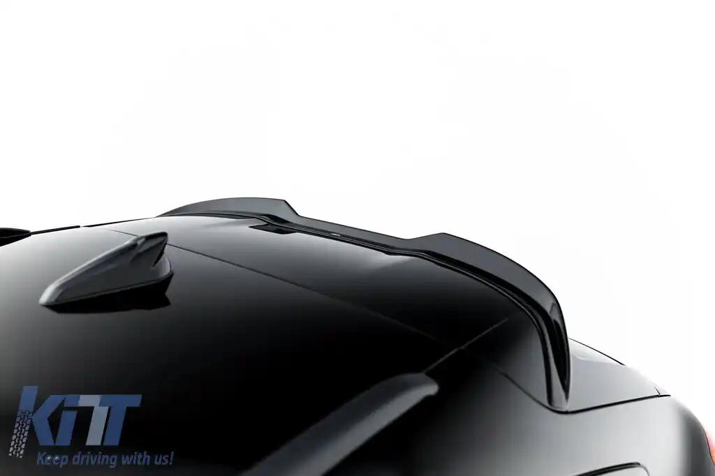 Kit de spoilere Maxton Design tip S-Line versiunea 2, potrivit pentru praguri laterale, bara frontală, bara spate și acoperișul Audi A6 S-Line Avant C9 după 2025, lac negru-image-6235688