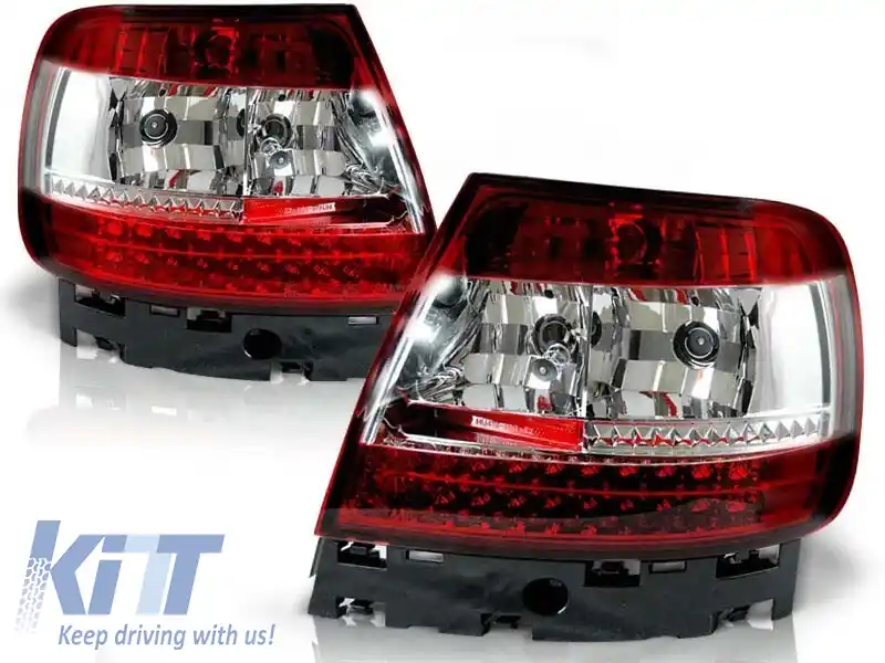 Kit de stopuri LED de tuning potrivit pentru Audi A4 B5 11.1994-09.2000 sedan, stânga și dreapta