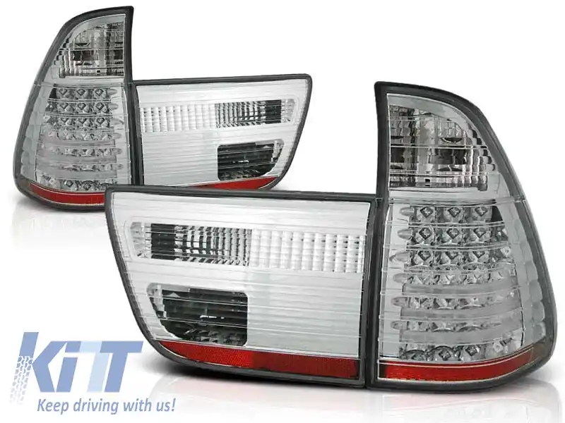 Kit de stopuri LED de tuning potrivit pentru BMW X5 E53 09.1999-10.2003, stânga și dreapta
