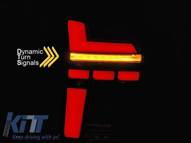 Kit de stopuri LED de tuning potrivit pentru VW T6 2015-2019, bază complet fumurie, stânga și dreapta pentru modelul cu stopuri halogen instalate din fabrică-image-6238157