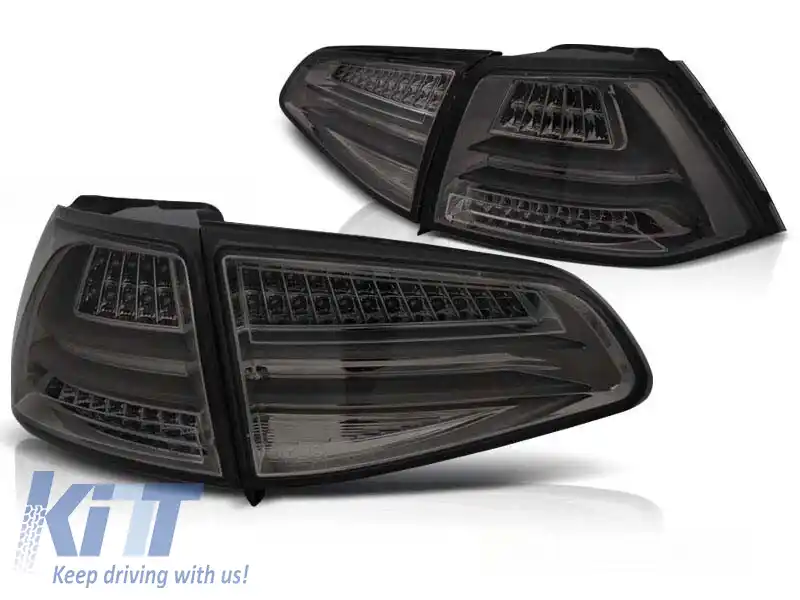 Kit de stopuri LED de tuning potrivit pentru Volkswagen GOLF 7 2013- hatchback, versiune fără stopuri LED din fabrică, stânga și dreapta