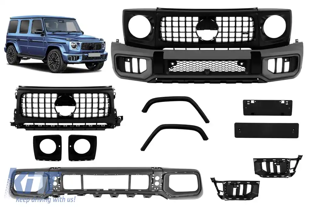 Kit de tuning stil 63 potrivit pentru Mercedes G-Class W465 după 2024