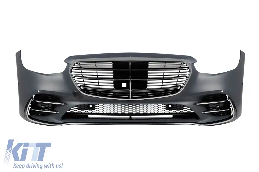 Kit de tuning stil argintiu potrivit pentru Mercedes S-Class W223 după 2020-image-6147199