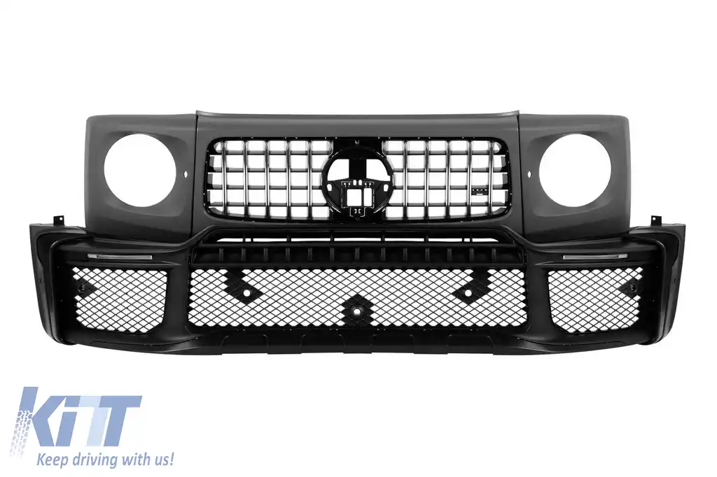 Kit de tuning stil BRBS potrivit pentru Mercedes G-Class W465 după 2024 cu elemente cromate, pachet din carbon-image-6164597