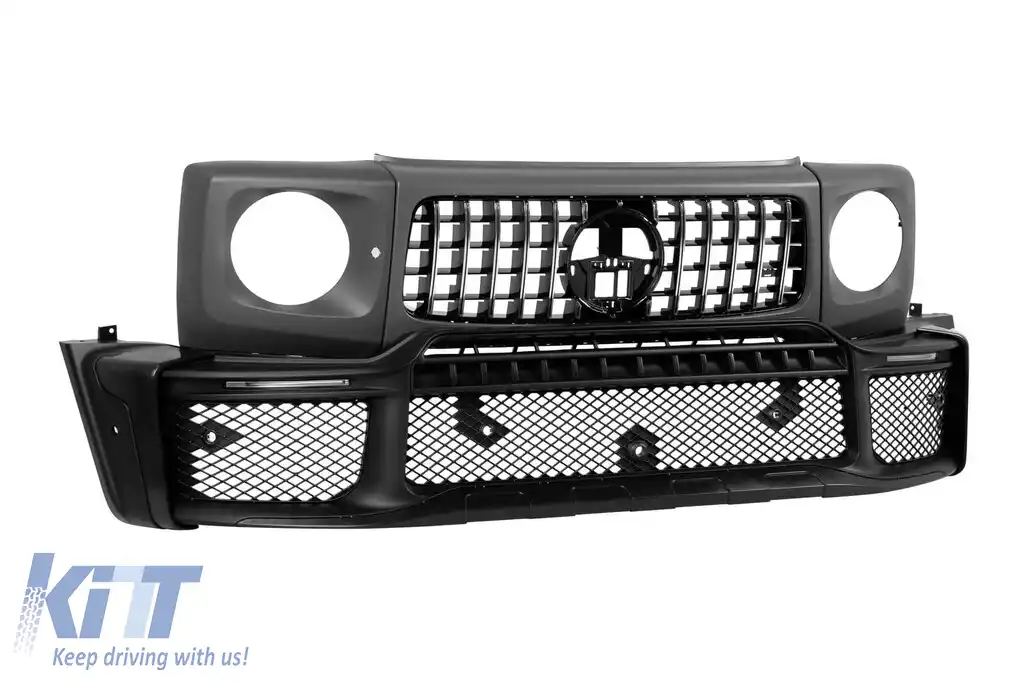Kit de tuning stil BRBS potrivit pentru Mercedes G-Class W465 după 2024 cu elemente cromate, pachet din carbon-image-6164598