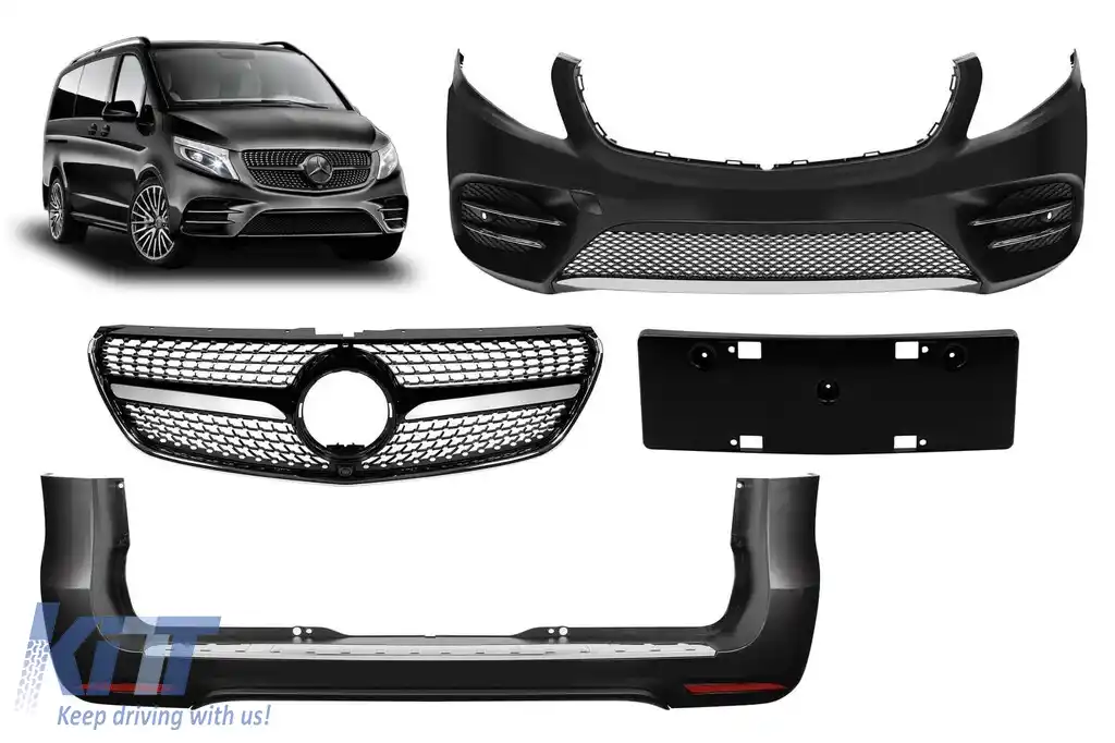 Kit de tuning stil Line potrivit pentru Mercedes V-Class W447 2014-2023