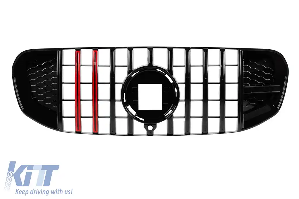 Kit de tuning tip BRBS GLS900 potrivit pentru Mercedes GLS X167 SUV 2020-2021, 2022, 2023 cu elemente negre lucioase-image-6144535