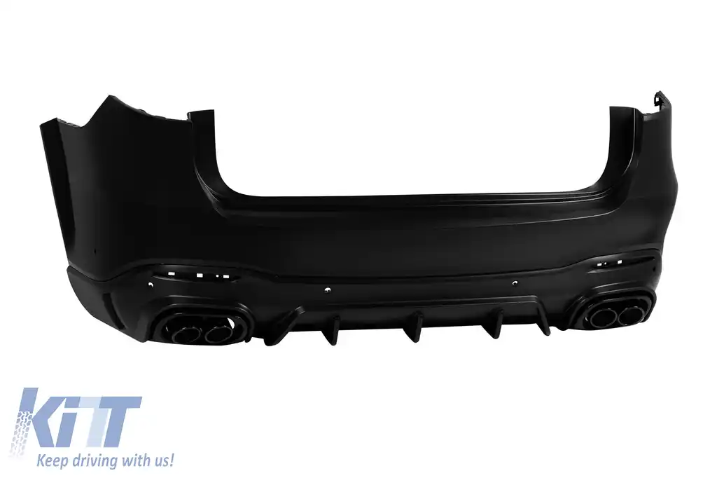 Kit de tuning tip BRBS GLS900 potrivit pentru Mercedes GLS X167 SUV 2020-2021, 2022, 2023 cu elemente negre lucioase-image-6144537