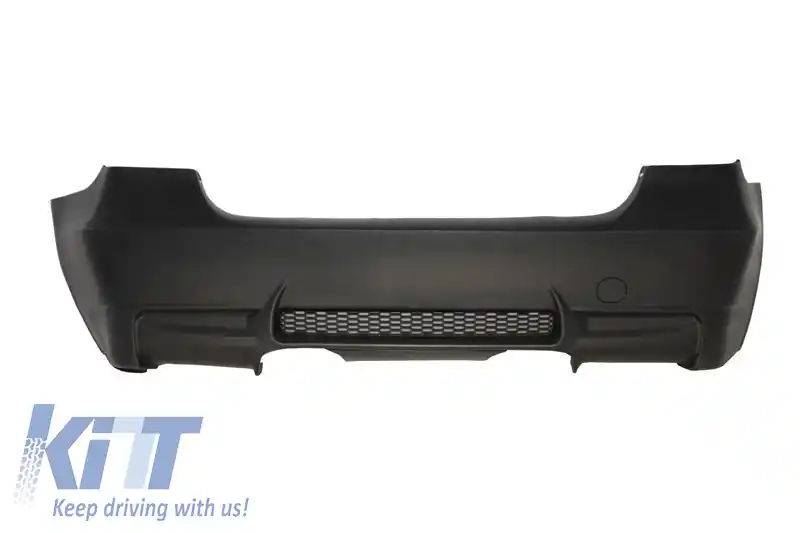 Kit Exterior compatibil cu BMW E90 Seria 3 (2004-2008) Non-Facelift M3 Design cu Grila Dubla Negru Lucios-image-6020709
