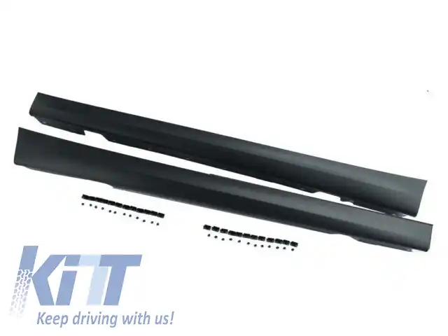 Kit Exterior compatibil cu BMW E90 Seria 3 (2004-2008) Non-Facelift M3 Design cu Grila Dubla Negru Lucios-image-6020712
