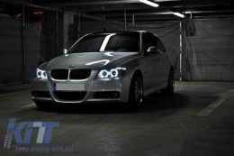 Kit Exterior compatibil cu BMW Seria 3 E90 (2005-2008) M-Technik Design cu Praguri Laterale-image-6023319