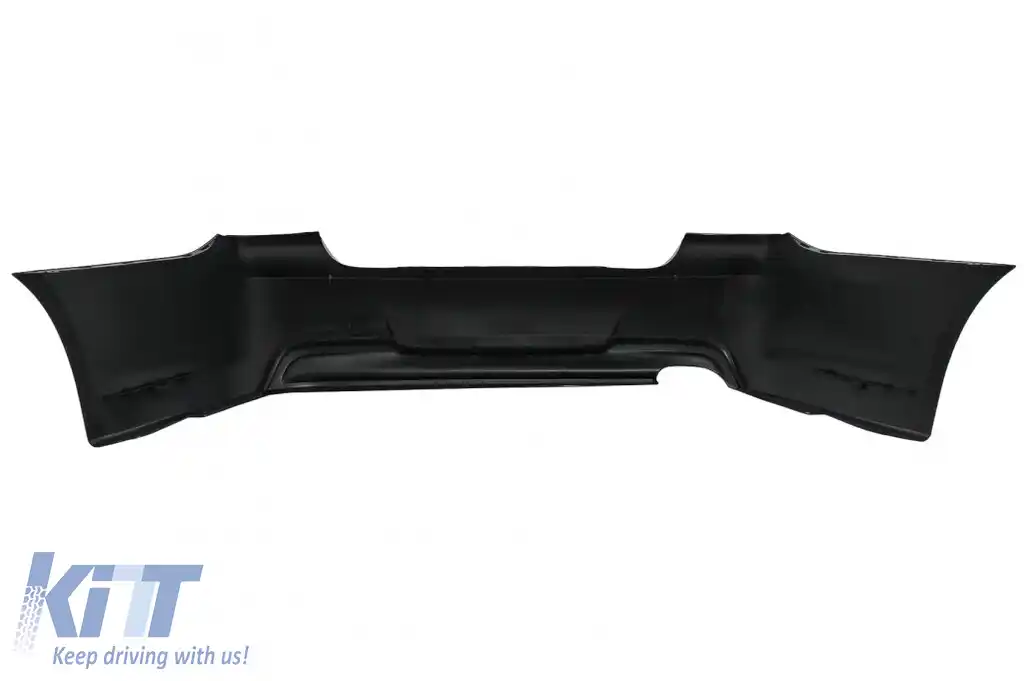 Kit Exterior compatibil cu BMW Seria 3 E90 (2005-2008) M-Technik Design cu Grile Centrale Negru Lucios-image-6100985