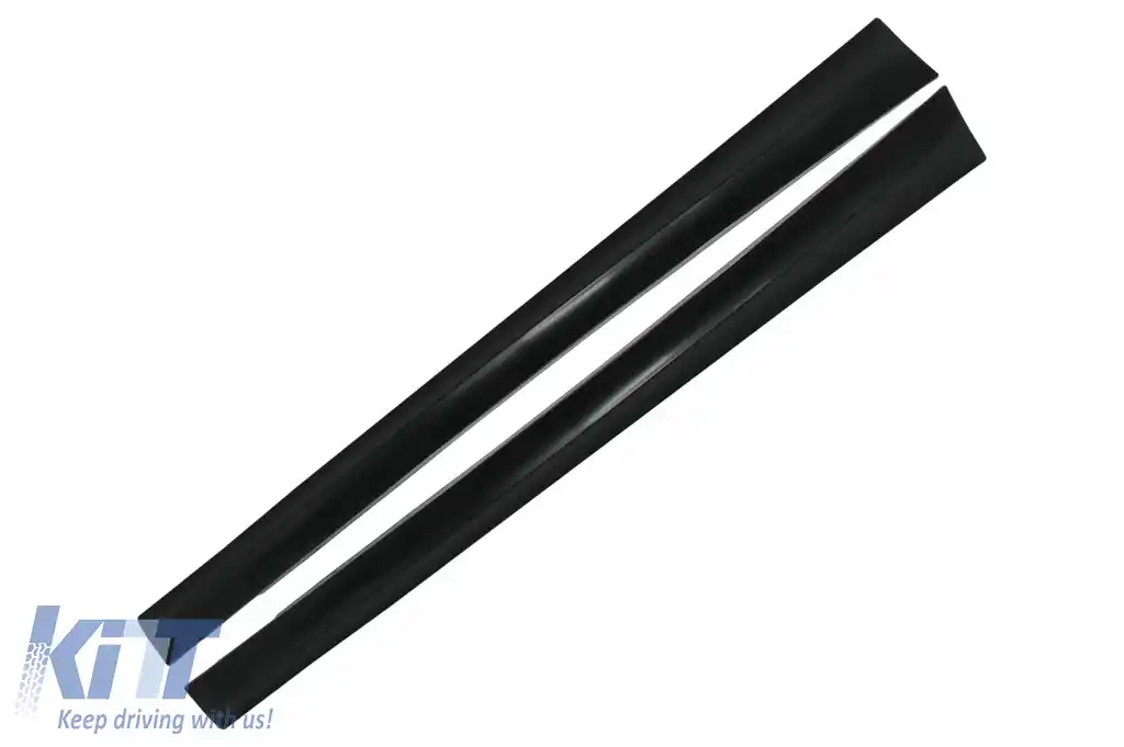 Kit Exterior compatibil cu BMW Seria 3 E90 (2005-2008) M-Technik Design cu Grile Centrale Negru Lucios-image-6100986