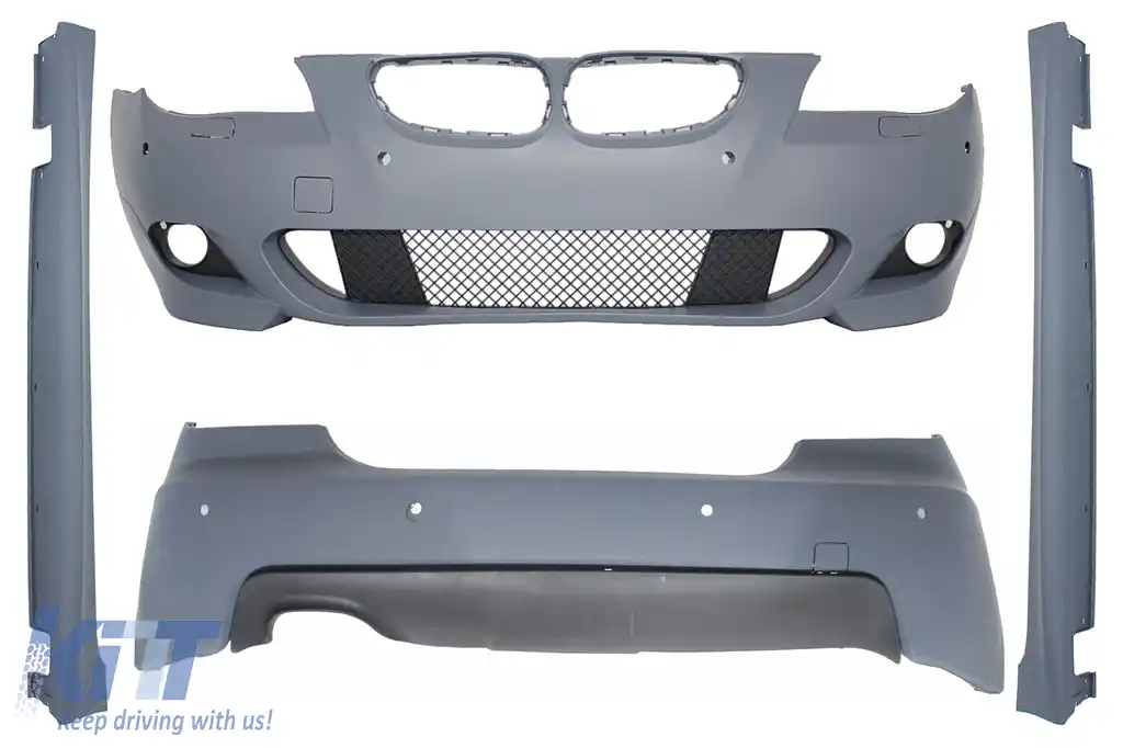 Kit Exterior compatibil cu BMW Seria 5 E60 (2003-2007) M-Technik Design cu PDC 24mm