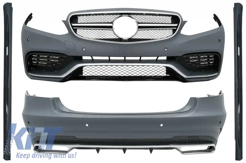 Kit Exterior compatibil cu Mercedes E-Class W212 Facelift (2013-2016) E63 Design