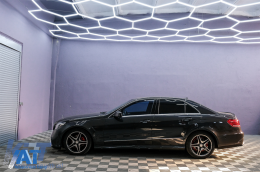 Kit Exterior compatibil cu Mercedes E-Class W212 Facelift (2013-2016) E63 Design Praguri Laterale-image-6088992