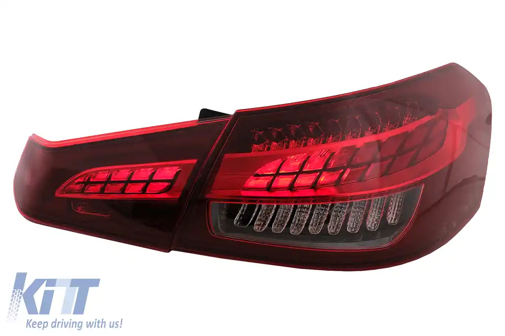 Kit Exterior compatibil cu Mercedes E-Class W212 (2009-2012) Conversie la W213 E63 Design-image-6106777