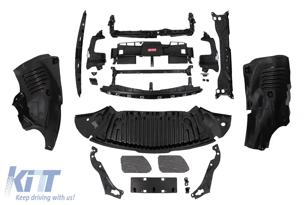 Kit Exterior compatibil cu Mercedes E-Class W212 (2009-2012) Conversie la W213 E63 Design-image-6106796