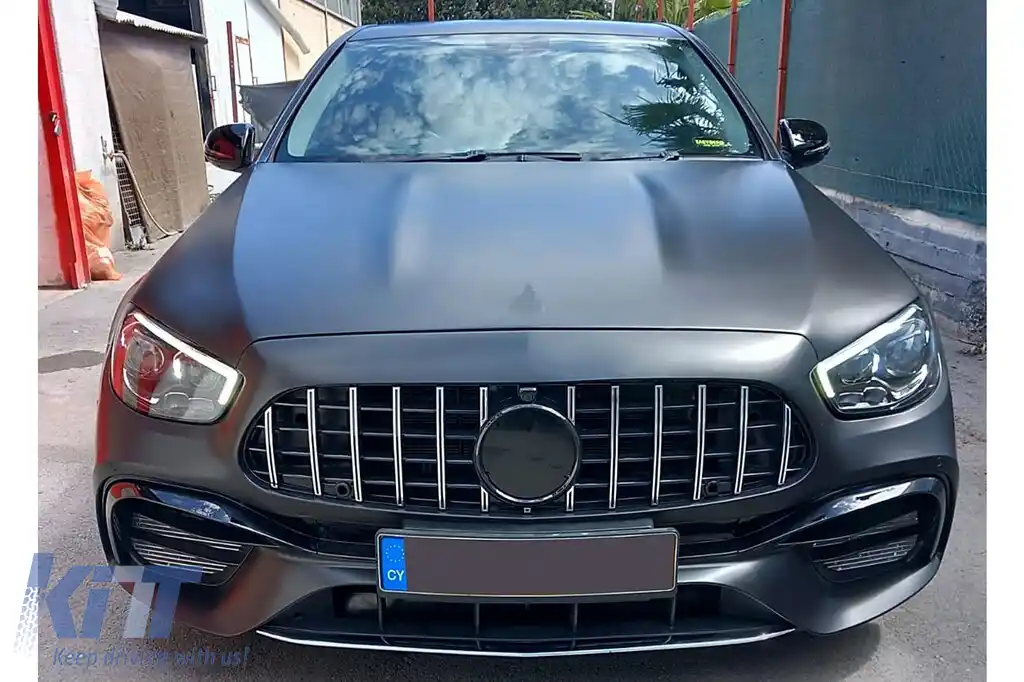 Kit Exterior compatibil cu Mercedes E-Class W212 (2009-2012) Conversie la W213 E63 Design-image-6112913