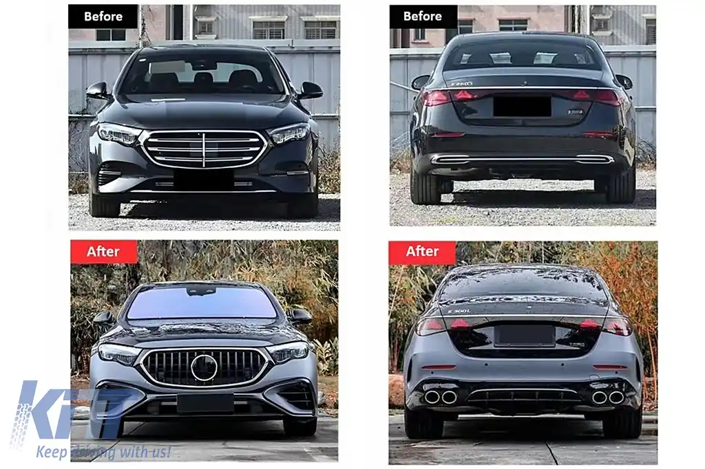 Kit Exterior compatibil cu Mercedes E-Class W214 (2023-2026) Conversie catre E53 Design-image-6279159