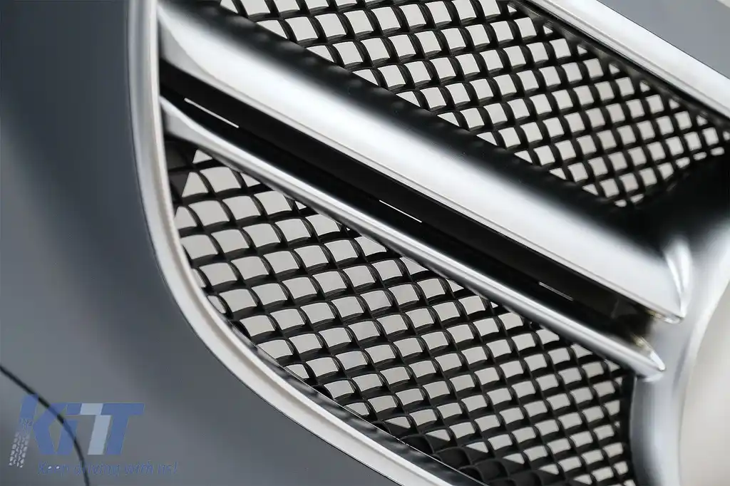 Kit Exterior compatibil cu Mercedes W212 E-Class Facelift (2013-2016) E63 Design cu Ornamente de evacuare-image-6020490