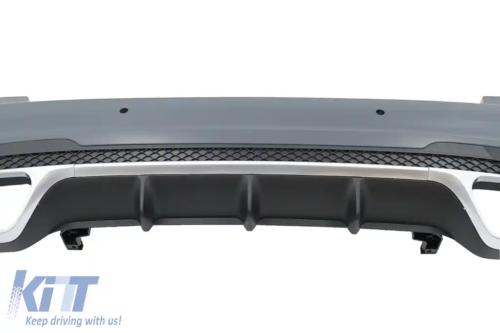 Kit Exterior compatibil cu Mercedes W212 E-Class Facelift (2013-2016) E63 Design cu Ornamente de evacuare-image-6094197