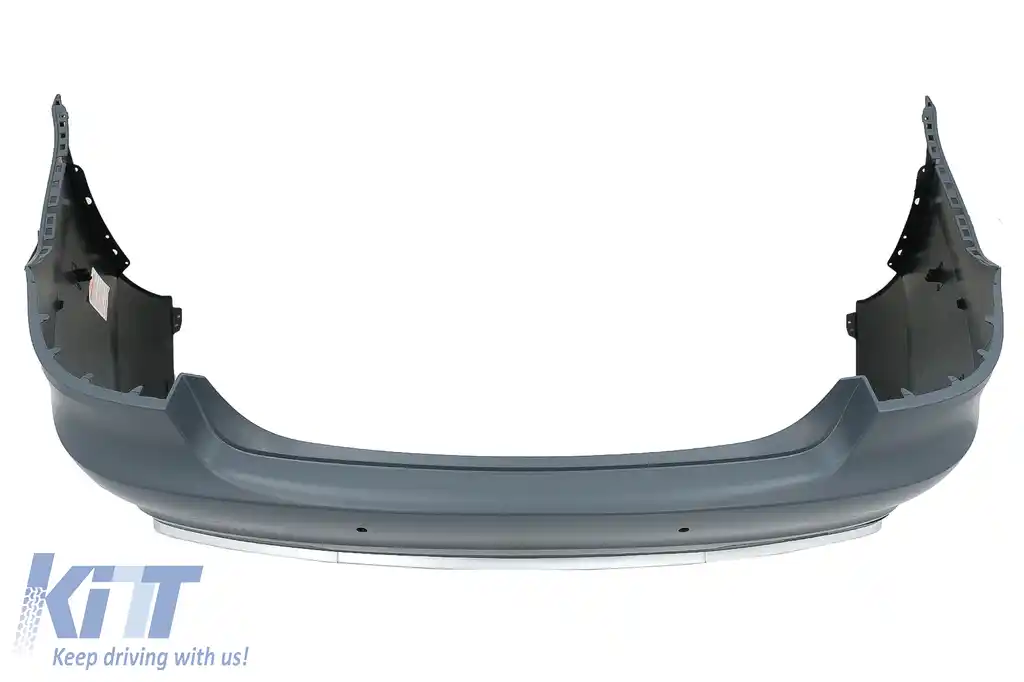 Kit Exterior compatibil cu Mercedes W212 E-Class Facelift (2013-up) E63 Design cu Ornamente de evacuare-image-6020520