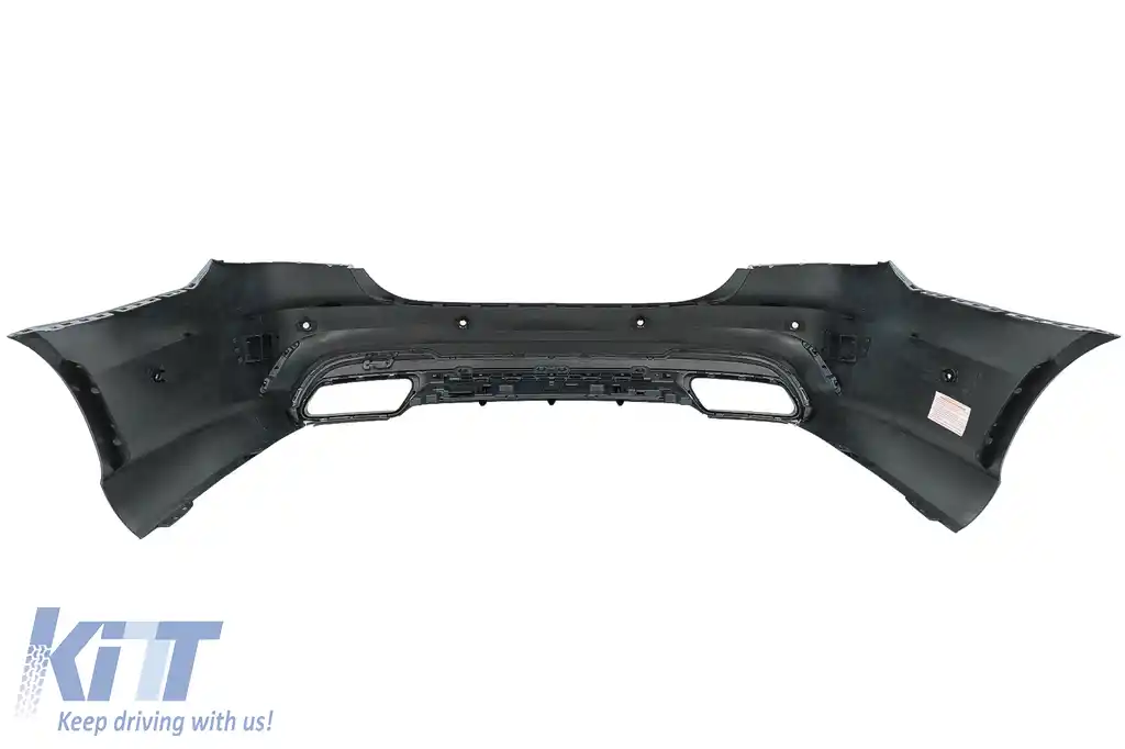 Kit Exterior compatibil cu Mercedes W212 E-Class Facelift (2013-up) E63 Design cu Ornamente de evacuare-image-6020522