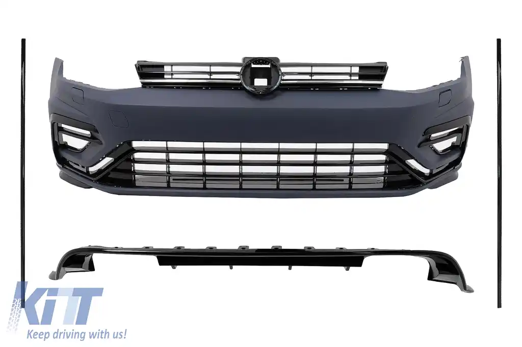 Kit Exterior Complet compatibil cu Golf 7.5 Facelift Hatchback (2017-2020) R Design