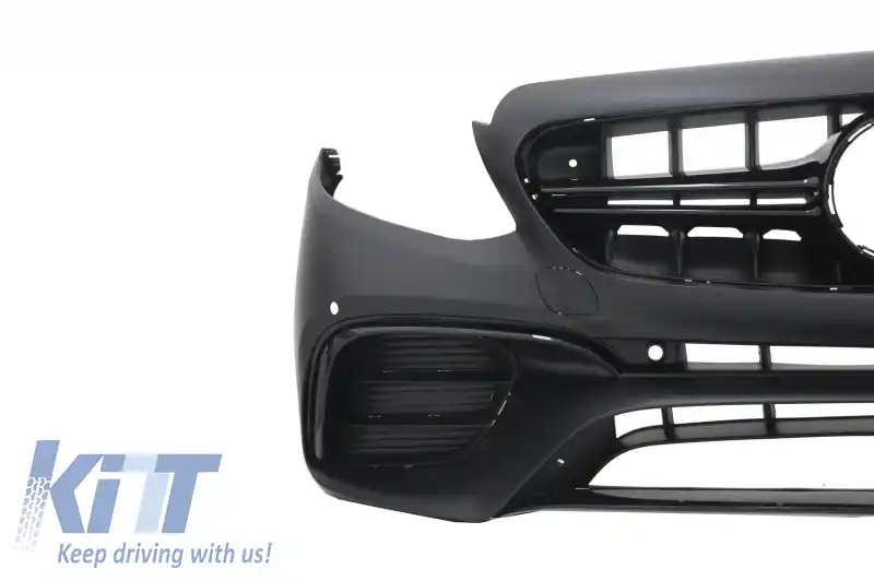 Kit Exterior Complet compatibil cu Mercedes E-Class W213 E63 Design (2016-2019) cu Ornamente Tobe Negre-image-6054560