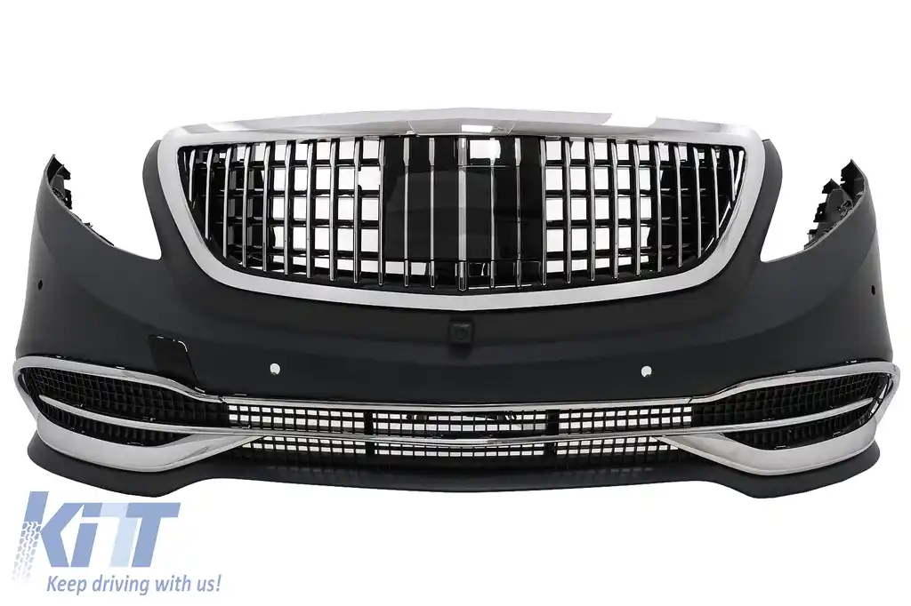 Kit Exterior Complet compatibil cu Mercedes V-Class W447 (2014-03.2019) Conversie la 2020 Design-image-6092973