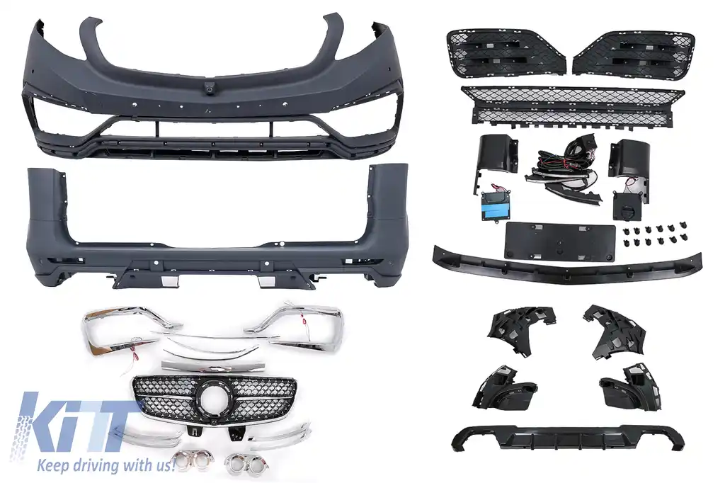 Kit Exterior Complet compatibil cu Mercedes V-Class W447 (2014-03.2019)-image-6102083