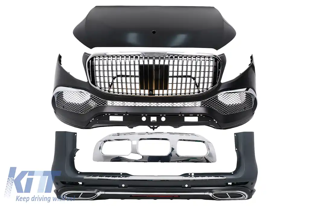 Kit Exterior Complet compatibil cu Mercedes V-Class W447 (2014-03.2019) Conversie la 2020 Design