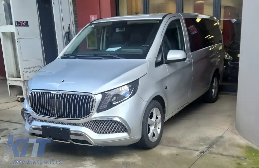 Kit Exterior Complet compatibil cu Mercedes V-Class W447 (2014-03.2019) Conversie la 2020 Design-image-6278903