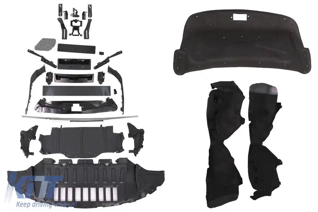 Kit Exterior Complet compatibil cu Mercedes S-Class W221 (2005-2013) Conversie Completa la W223 S63 Design-image-6107043