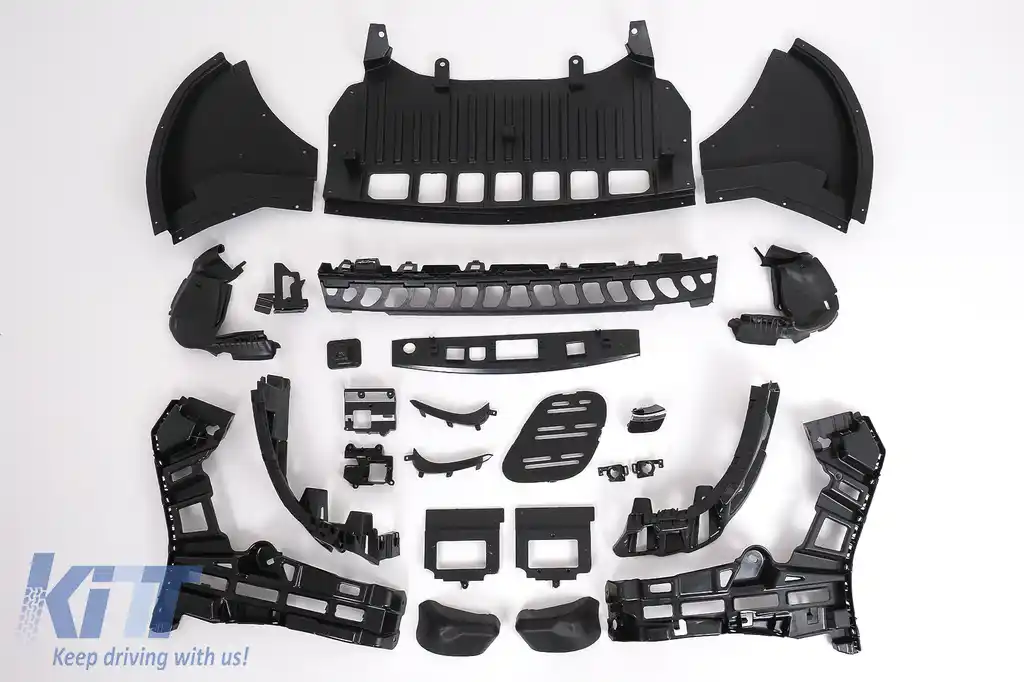 Kit Exterior Complet compatibil cu Mercedes S-Class W221 (2005-2013) Conversie Completa la W223 S63 Design-image-6126407