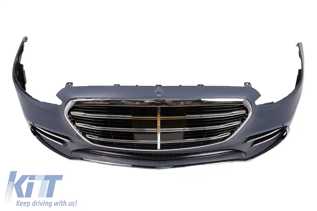 Kit Exterior Complet compatibil cu Mercedes S-Class W221 (2005-2013) Conversie Completa la W223 S450 Design-image-6107369