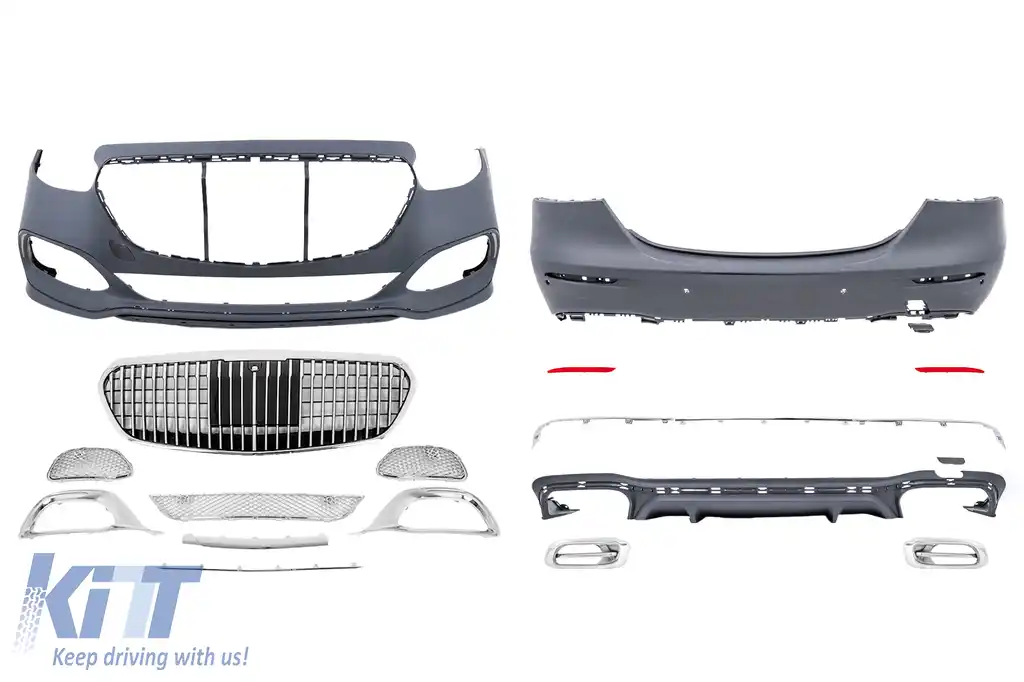Kit Exterior Complet compatibil cu Mercedes E-Class W213 Facelift (2020-2023) M Design
