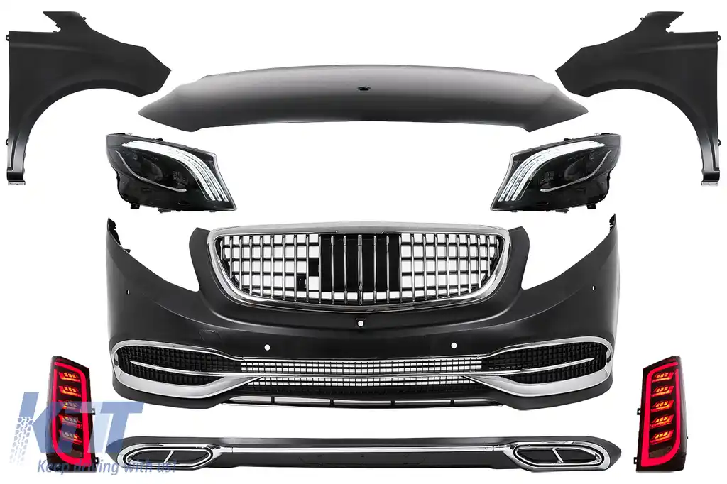 Kit Exterior Complet compatibil cu Mercedes V-Class Vito W639 (2003-2014) Conversie la VS680 Design