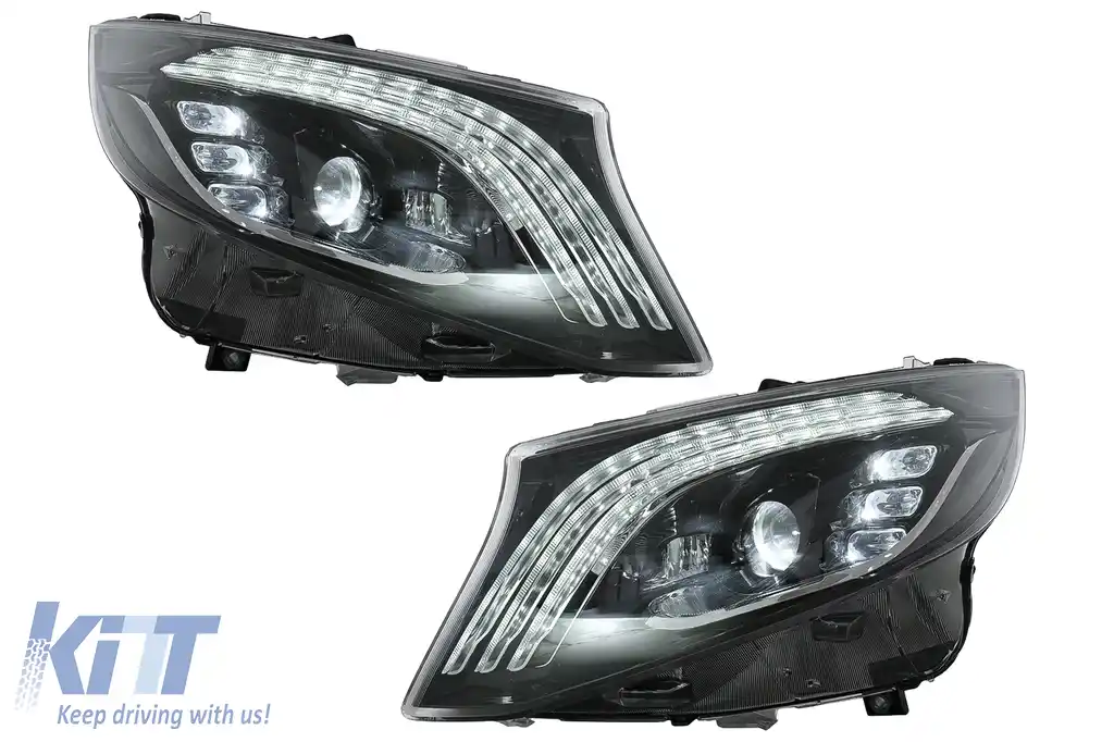 Kit Exterior Complet compatibil cu Mercedes V-Class W447 Vito (2014-03.2019) Conversie la VS680 Design-image-6114010