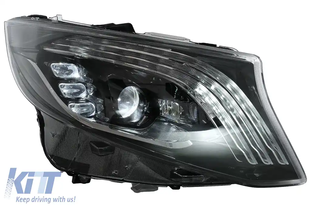 Kit Exterior Complet compatibil cu Mercedes V-Class W447 Vito (2014-03.2019) Conversie la VS680 Design-image-6114011