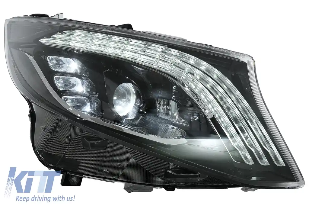 Kit Exterior Complet compatibil cu Mercedes V-Class W447 Vito (2014-03.2019) Conversie la VS680 Design-image-6114013