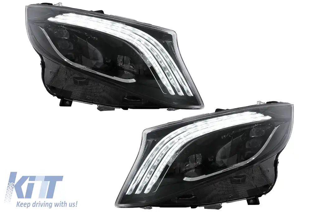 Kit Exterior Complet compatibil cu Mercedes V-Class W447 Vito (2014-03.2019) Conversie la VS680 Design-image-6114015