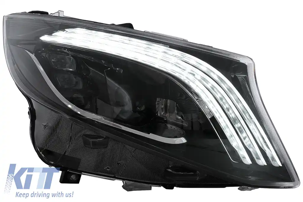 Kit Exterior Complet compatibil cu Mercedes V-Class W447 Vito (2014-03.2019) Conversie la VS680 Design-image-6114017